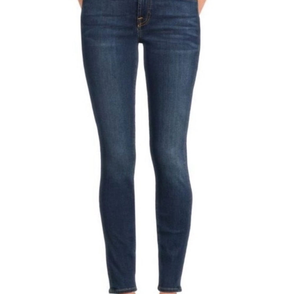 7 For All Mankind Gwenevere Dark Blue Skinny Jeans